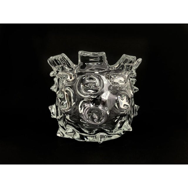 Brutalist Vase in Murano Glass by Barovier & Toso, 1930s For Sale - Image 3 of 8