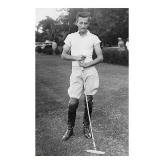 1932 Palm Beach Polo Player William Post Photograph For Sale