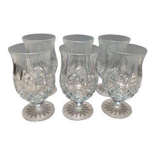 Mid 20th Century Waterford Water Glasses Set of 6 For Sale