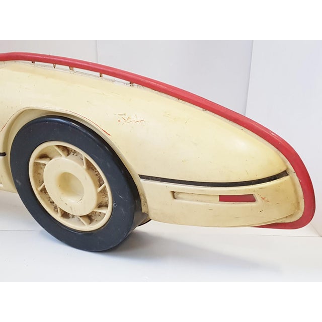 Plastic Large Racing Car Lamp in Molded Plastic, 1970 For Sale - Image 7 of 9