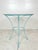 Turquoise Wrought Iron Nautilus Shell Dining Set- Table and 4 Chairs For Sale - Image 8 of 12