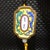 Vintage Cloisonné Enamel & Gilt "Zhaijie" Pendant / Amulet For Sale - Image 4 of 7