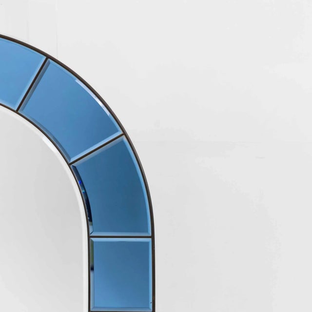 Italian Wall Mirror in the style of Cristal Arte, 1960s For Sale - Image 3 of 13