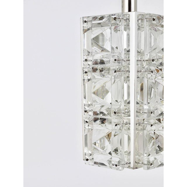 Faceted Crystal Pendant Lamp from Bakalowits & Söhne, Austria, 1960s For Sale - Image 13 of 18
