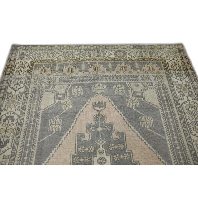 1960s Vintage Turkish Rug 5' x 8'5" For Sale - Image 5 of 7