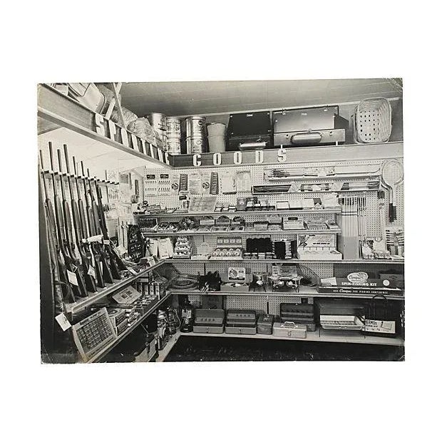American C1950s Sporting Goods Store Photo For Sale - Image 3 of 3