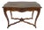 19th Century Provincial French Louis XV Style Center Table With X-Form Stretcher For Sale