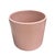 Increasingly rare color and sized iconic Gainey Ceramics planter executed in matte pale pink or “Dusty Rose” glaze circa...