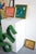 Angela Chrusciaki Blehm Fashionable Shoe Painting by Angela Chrusciaki Blehm Titled Fetish Green For Sale - Image 4 of 5