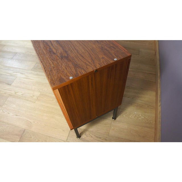 Brown Teak Sideboard by Louis Paolozzi for Monopoly, 1960 For Sale - Image 8 of 11
