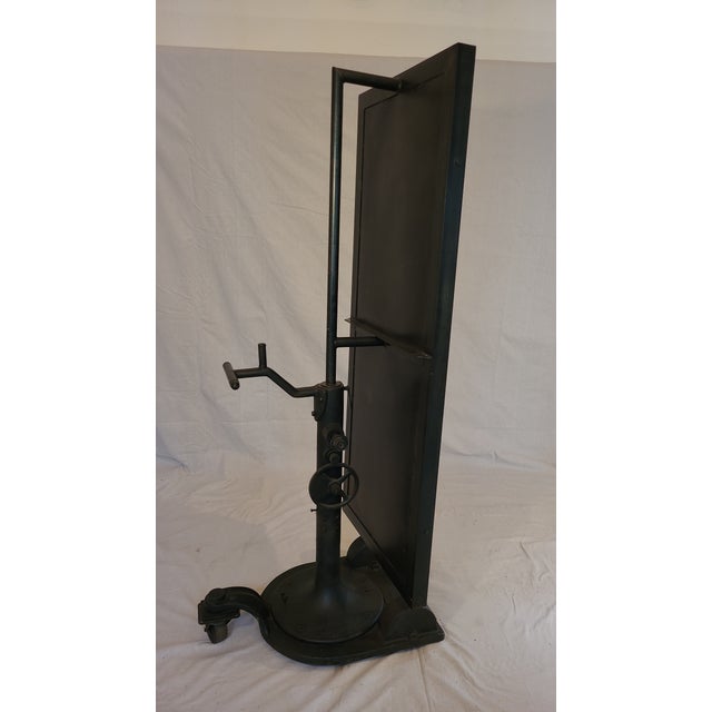 Industrial Vintage Industrial Floor Mirror For Sale - Image 3 of 9