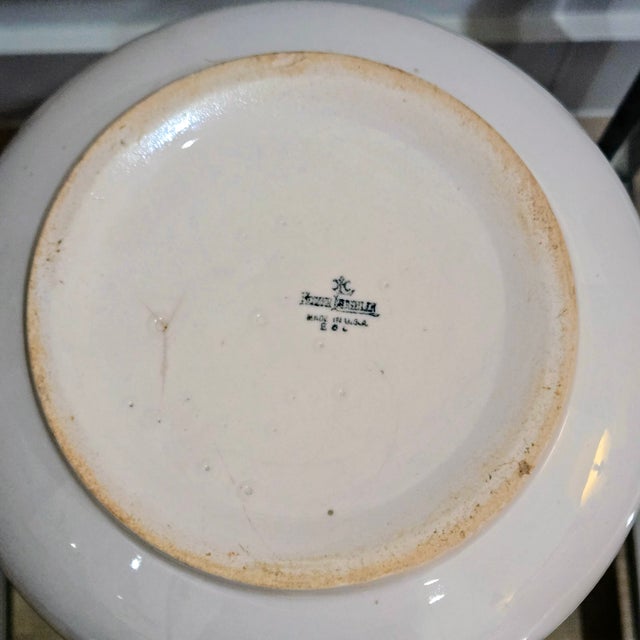 Homer Laughlin White Ironstone Chamber Pot Bowl, C. 1920s For Sale In Dallas - Image 6 of 7