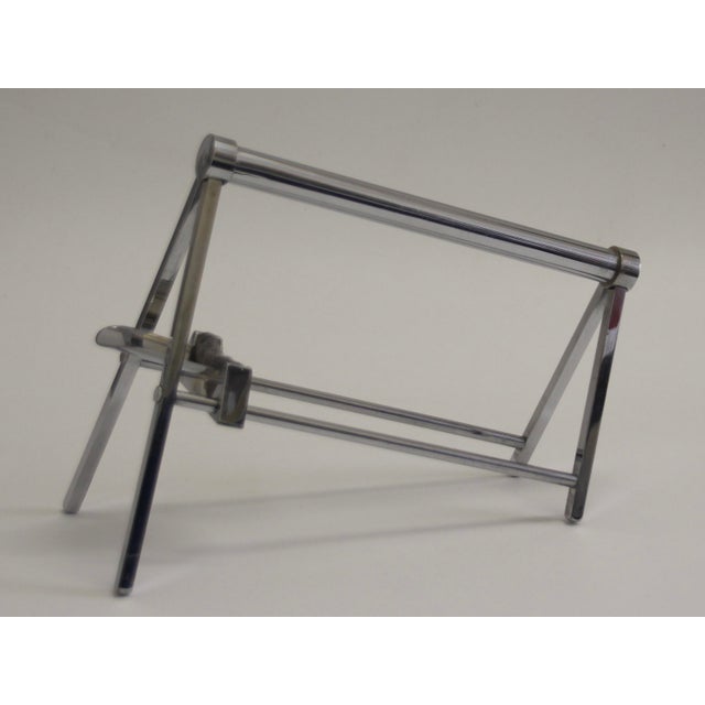 Metal Modernistic Bottle Holder by Jacques Adnet, 1930s For Sale - Image 7 of 18