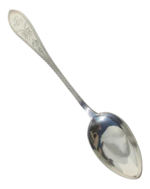 1950s Danish Sterling Silver Serving Spoon