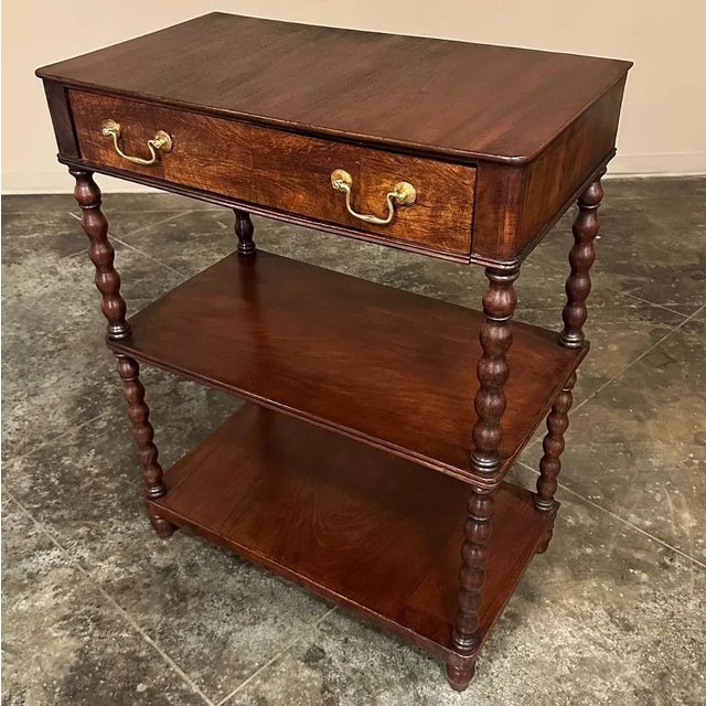 19th Century English Mahogany Tea Server ~ Sideboard For Sale - Image 10 of 13