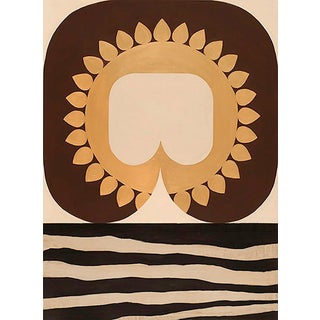 Kazaan Viveiros, Kalahari Sun, Painting on Paper, 2023 For Sale