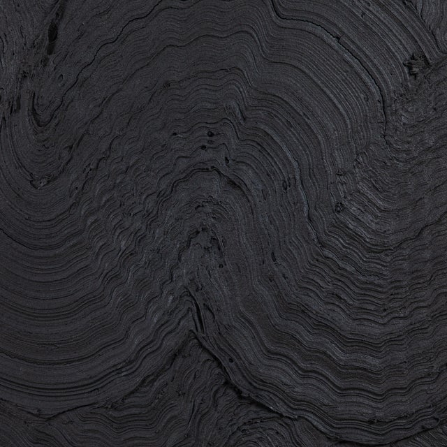 Modern Textural Monochromatic Painting by Michael Allen For Sale - Image 4 of 4