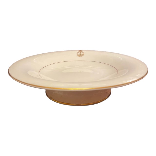 20th Century British Naval Gilt Compote For Sale