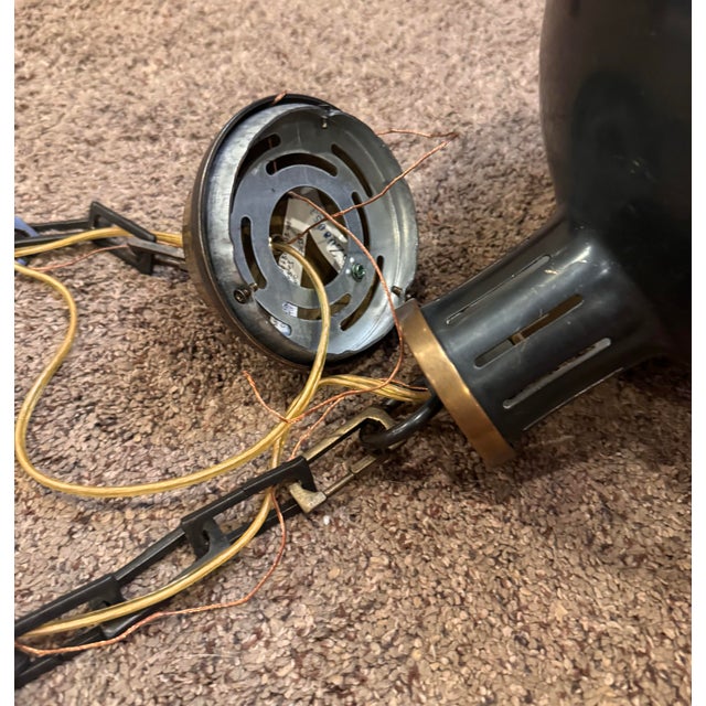 Metal 1990s Thomas O'Brien Hicks Large Pendant in Bronze For Sale - Image 7 of 10