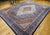 Navy Blue Antique Persian Tabriz Mahi Rug, Hand-Knotted Wool, Herati Geometric Pattern, Ivory & Navy, 10x13 For Sale - Image 8 of 18