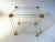 Gold Two-Tiered Acrylic Glass Bar Cart, 1970s For Sale - Image 8 of 9