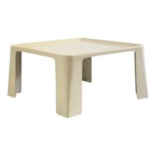Amanta Coffee Table in White by Mario Bellini for C&B Italia, 1970s For Sale