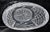 Boho Chic Victorian Boat-Shaped Brilliant Cut Glass Bowl Intricate Diamond Pattern For Sale - Image 11 of 13