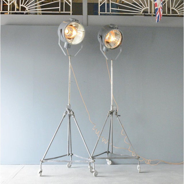 Inspection Floor Lamp by Peter Behrens for Zeiss Ikon, 1890s For Sale - Image 9 of 14