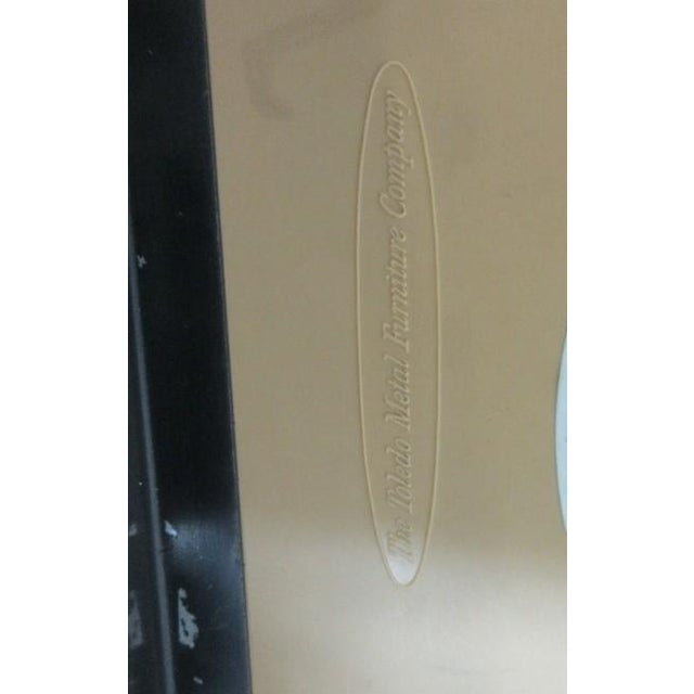 Vintage Toledo Drafting Industrial Tall Counter Swivel Bar Stool Chair C For Sale - Image 11 of 11