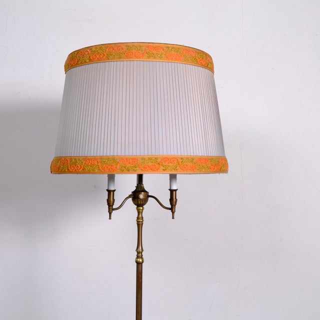 Floor Lamp with Four Lights and Three Arms and Double Switch, 1950s For Sale - Image 10 of 18