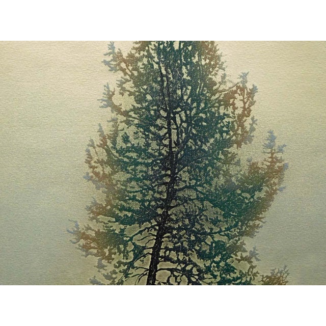 Impressionist Catherine O'Connor "Spring Pines I & Ii" 2 Hand Signed Fine Art Etchings, Trees For Sale - Image 3 of 12