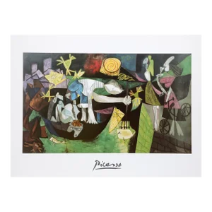 1980s "Peche de Nuit a Antibes" Print After Pablo Picasso