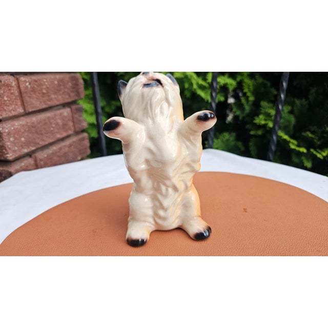 Vintage Porcelain Dog, Połonne, Ukraine, 1970s For Sale - Image 3 of 8