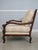 French Country Guy Chaddock Country French Zebra Print Chair & Ottoman For Sale - Image 3 of 18