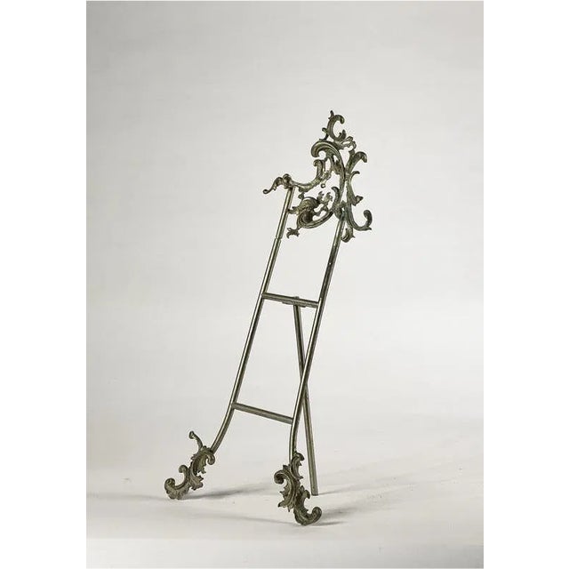 A beautiful Italian Liberty (Art Nouveau) adjustable photograph easel from Milano, dating to approximately 1900–1910. This...