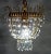 Brass and Lead Crystal Chandelier from Palwa, 1960s For Sale - Image 10 of 14