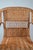 French Provincial Rattan Armchair For Sale - Image 11 of 16