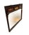 Asian 1960s' Vintage Mirror is made out of elm wood. It is all hand carving with golden hand carving panel at the top. It...