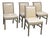 Jean-Michel Frank Style Dining Chairs, Set of Four For Sale