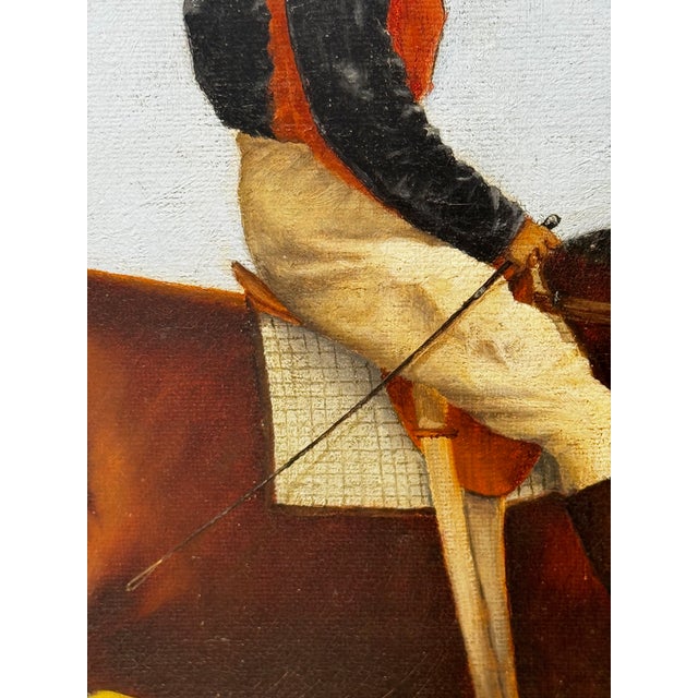 Historic Victorian Racehorse Oil Portrait Painting “Master Walter” — C1894 Governor’s Cup Winner, Ceylon Now Sri Lanka Framed For Sale - Image 15 of 18