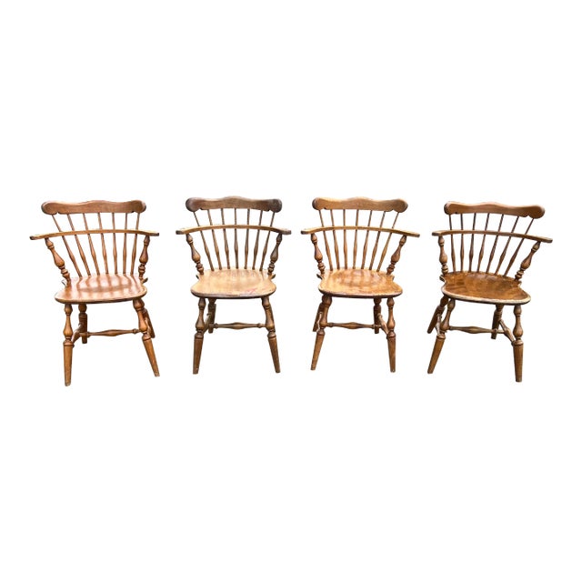 1960s Ethan Allen Chairs - Set of 4 For Sale