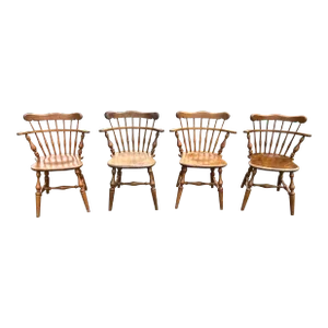 1960s Ethan Allen Chairs - Set of 4
