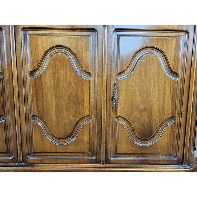 Large Wooden Sideboard with Six Doors and Six Drawers, 1960s For Sale - Image 18 of 18