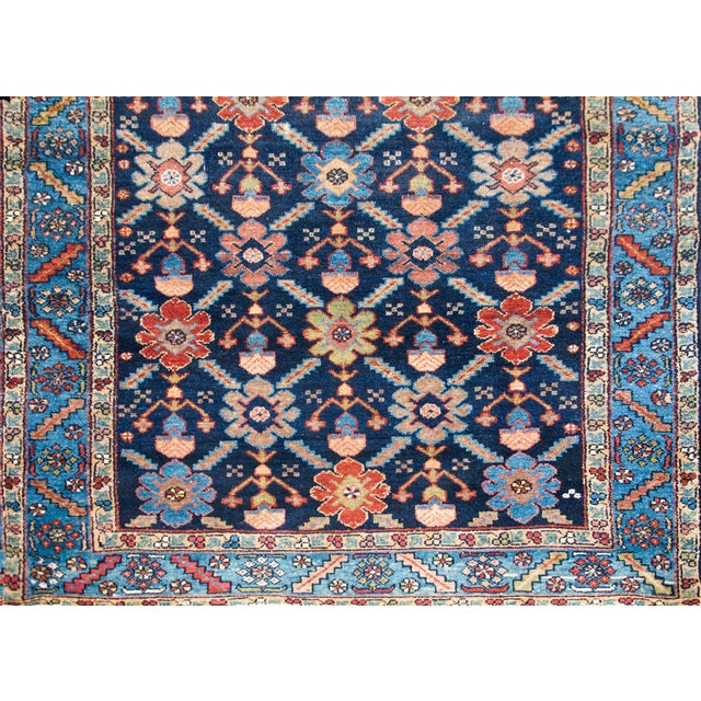 Early 20th Century Persian Bakhtiari Rug For Sale - Image 4 of 13