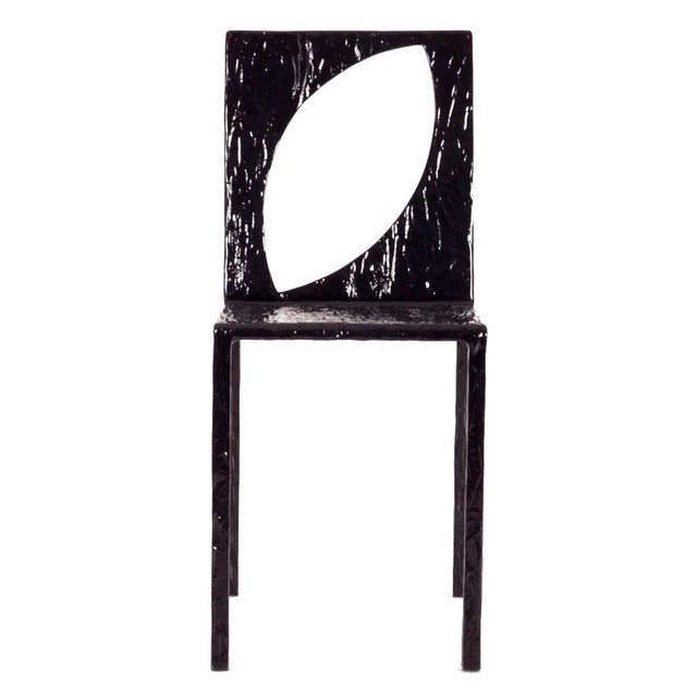 Bureau Desk Chairs attributed to Andrea Salvetti for Dilmos, 1999, Set of 4 For Sale - Image 3 of 8