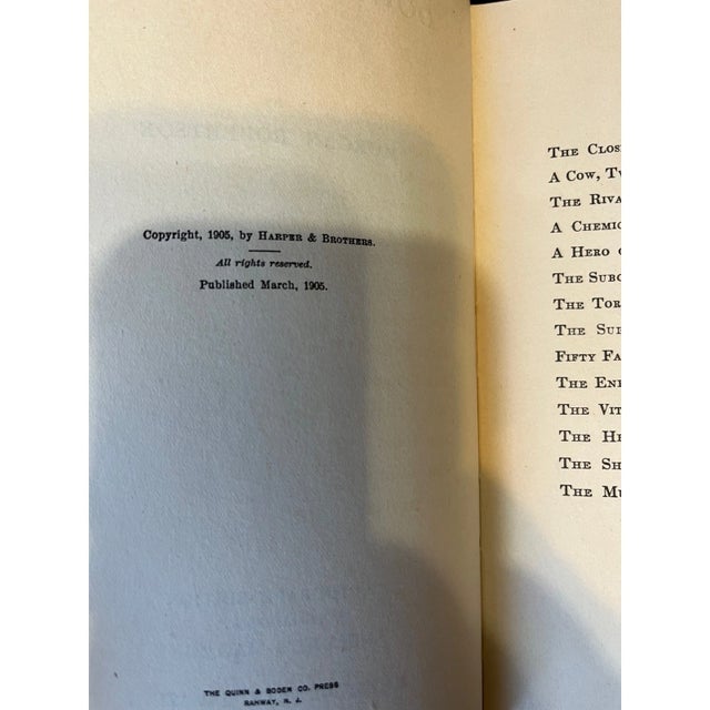 Early 20th Century Morgan Robertson Autograph Edition Set Wreck of the Titan Sea Stories - Set of 9 For Sale - Image 18 of 18