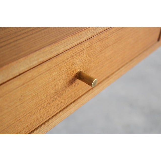 Vintage Danish Wooden Dining Table, 1980s For Sale - Image 9 of 14