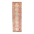 Vintage Zabihi Collection Red Turkish Oushak Narrow Runner - 2'4" x 7'6" For Sale