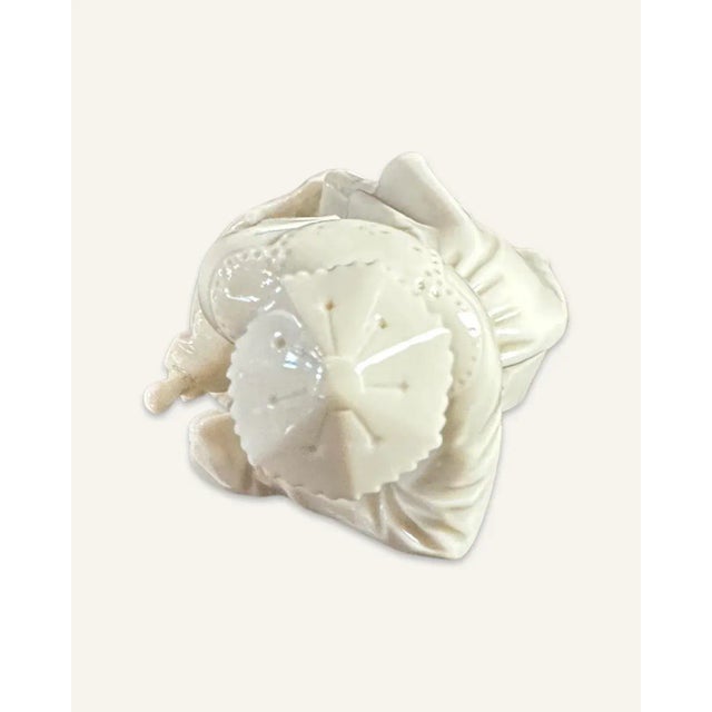 White Mid 20th Century Nymphenburg Glazed Bisque Figurine For Sale - Image 8 of 9