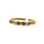 This is a beautifully woven 14k gold bracelet with diamond X details, in a style made popular by Schlumberger and Tiffany...